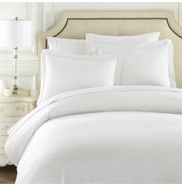 PERCALE FITTED SHEETS WHITE
