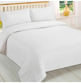 SPECTRUM FITTED SHEETS WHITE