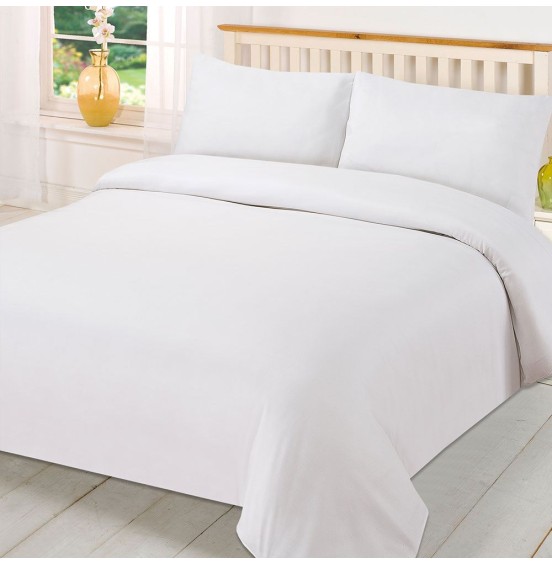 SAVOY DUVET COVER WHITE